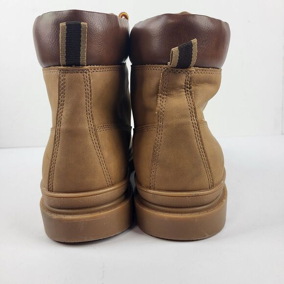 Madden by Steve Madden Gabber Boots Lace Up Ortholite Leather Size 14 - Picture 3 of 16